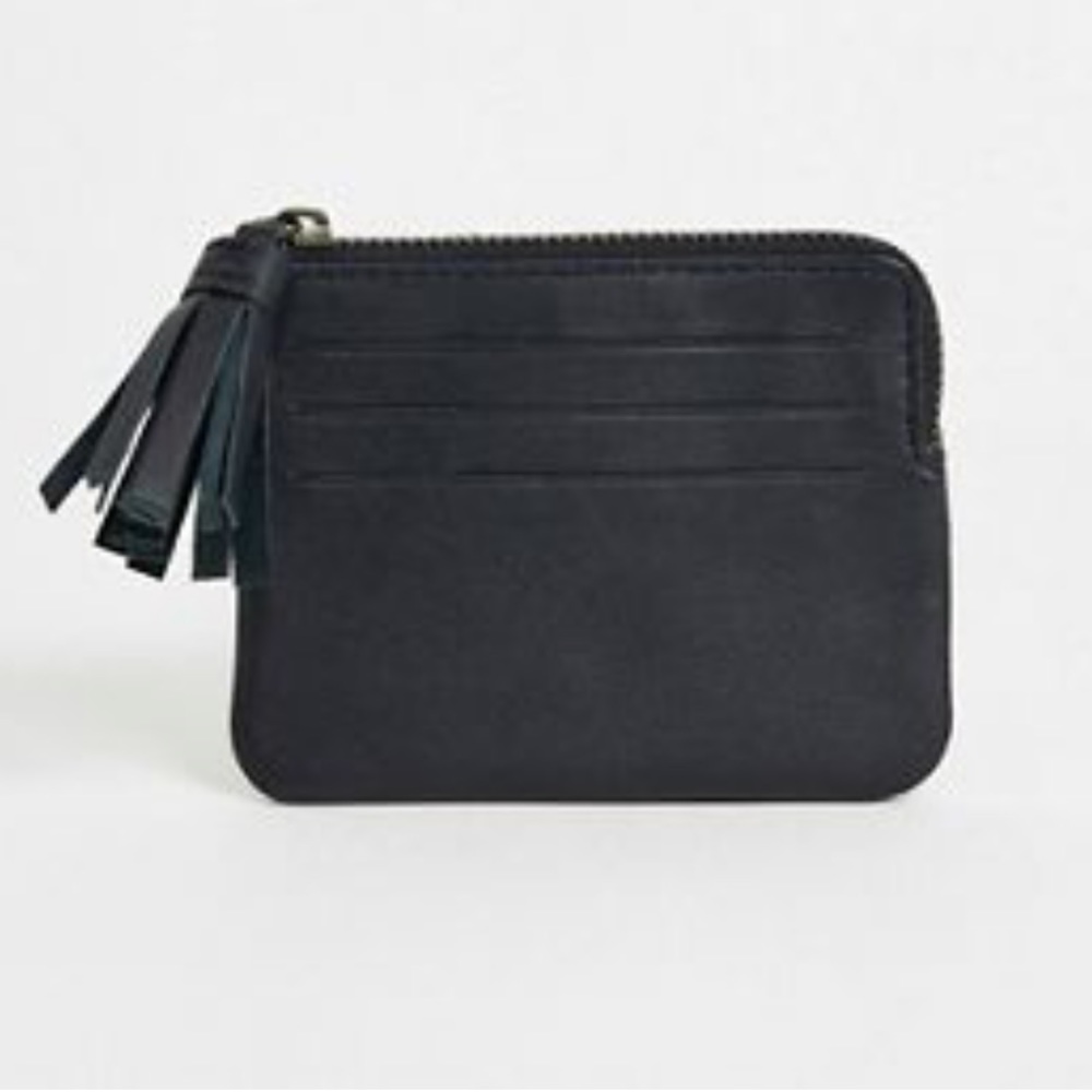Leather pouch wallet